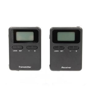 008A Neck mounted wireless audio guide