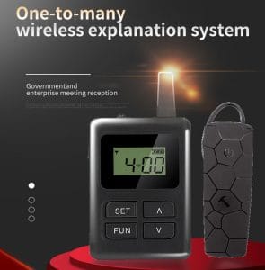 audio guide equipment